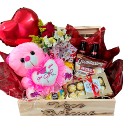 Cesta de Chocolate + Urso