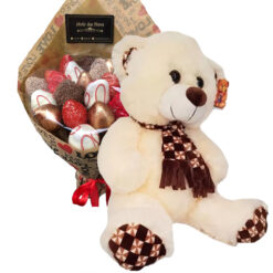Kit Buquê  de Chocolate & Urso